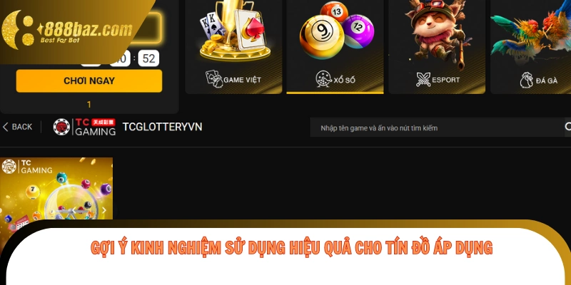 Gợi ý kinh nghiệm sử dụng hiệu quả cho tín đồ áp dụng 