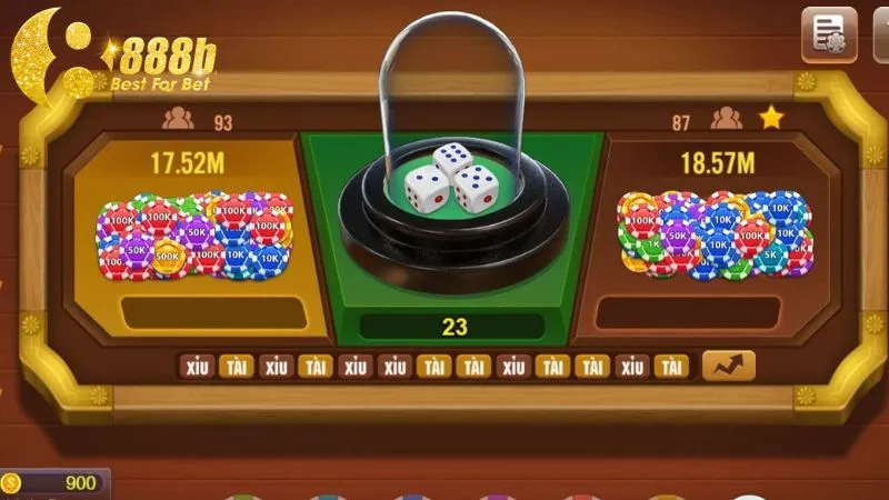Chơi tài xỉu trực tuyến cực hấp dẫn tại nhà cái 888B