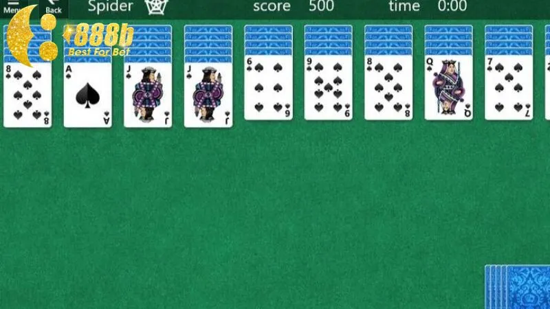 Game xếp bài nhện với luật chơi đầy thư giãn và hấp dẫn