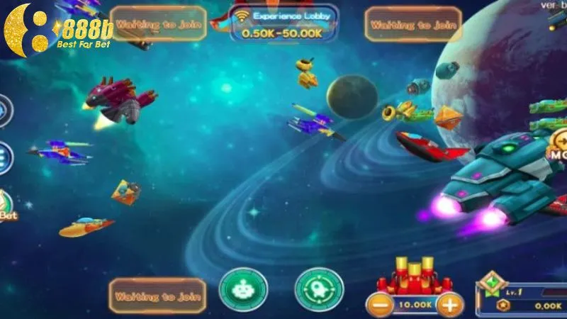 Tham gia chơi săn cá Vũ Trụ tại 888B chỉ với vài bước