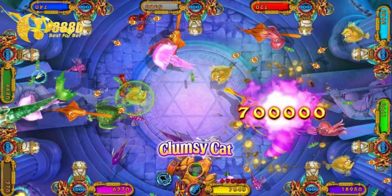 Có nhiều loại đạn trong bắn cá đổi thưởng