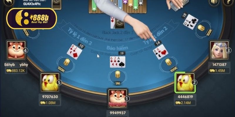 Luật chơi xì dách nhà cái chi tiết tại 888B