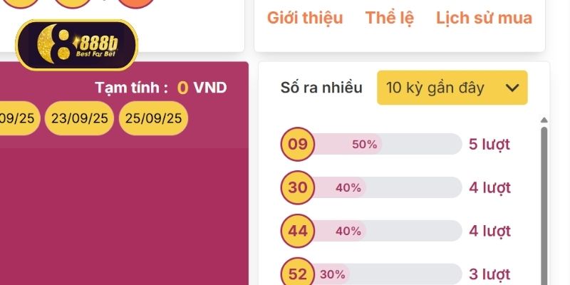 Nhà cái 888B địa chỉ mua vé vietlott uy tín