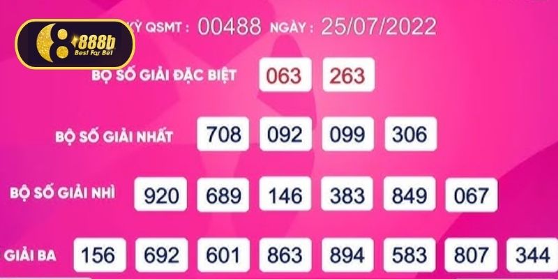 Chọn bộ số trong dãy 000 - 999 để dự thưởng