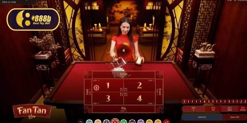 Fantan có nguồn gốc Trung Quốc và trở nên thịnh hành