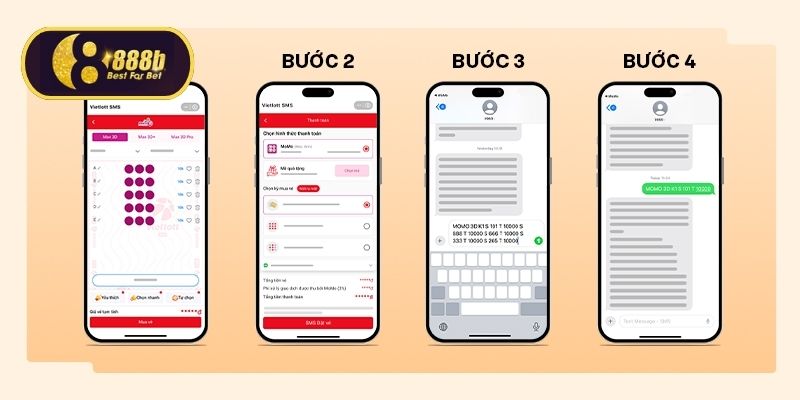Tham gia xổ số Vietlott Max 3D tại 888B an toàn, tiện lợi
